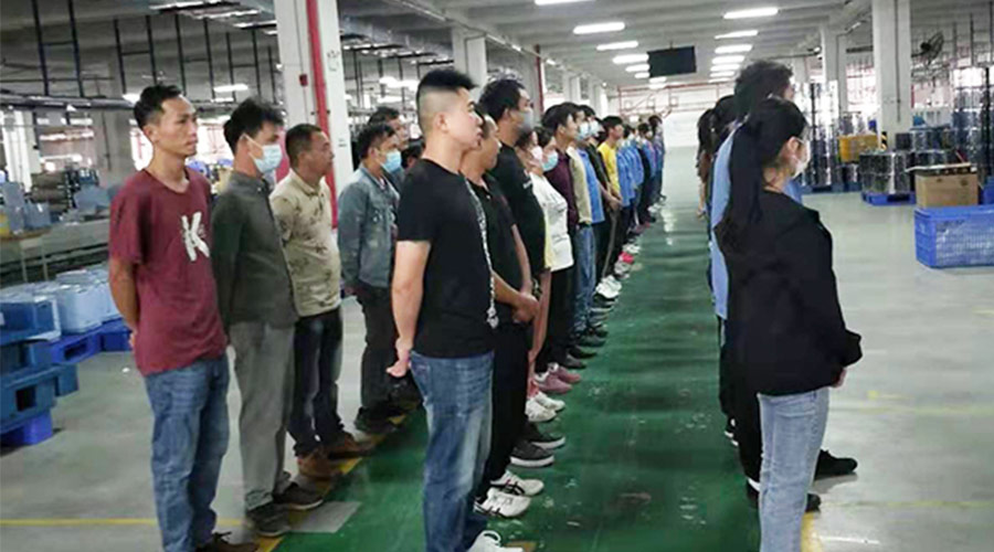 二十大寄語青年！金環(huán)電器開展關(guān)于二十大會議精神學(xué)習(xí)