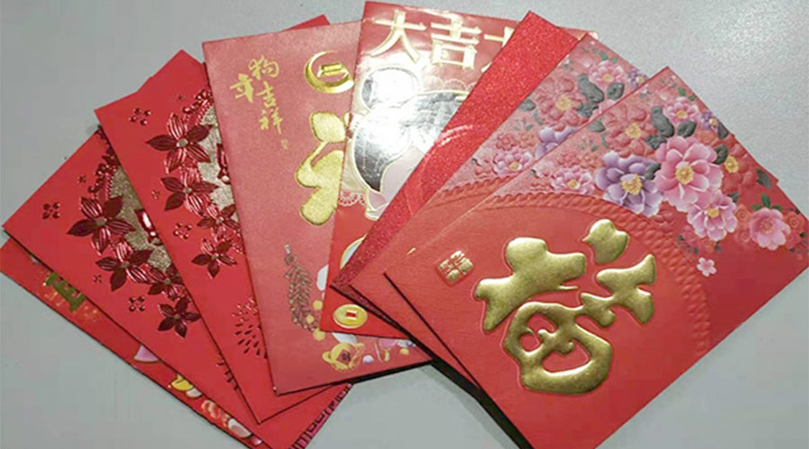 開工好彩頭！金環(huán)電器銷售部為員工派發(fā)開工紅包！